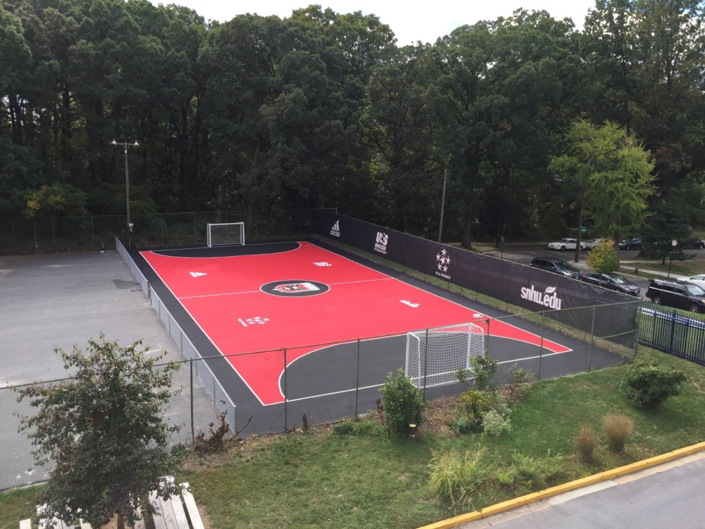 Red and black mini-pitch in DC